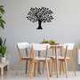 Wallity Accesorio Decorativo de Pared 462, Metal Negro 70x57 cm